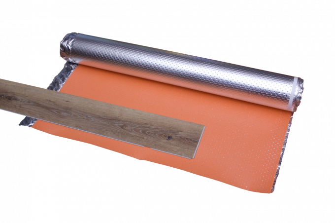 Зеленое отопление под полом положенное в основу под слоистым настилом 2mm 33kg/cbm 1